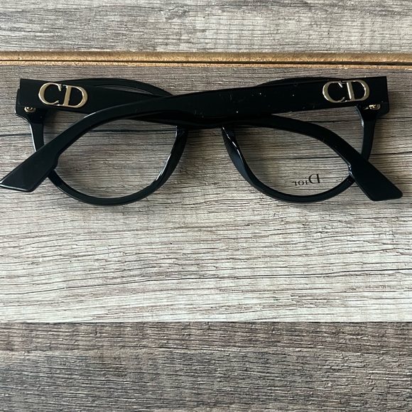 Dior CD3 Plastic Eyeglass Frame in Black - Picture 5 of 5